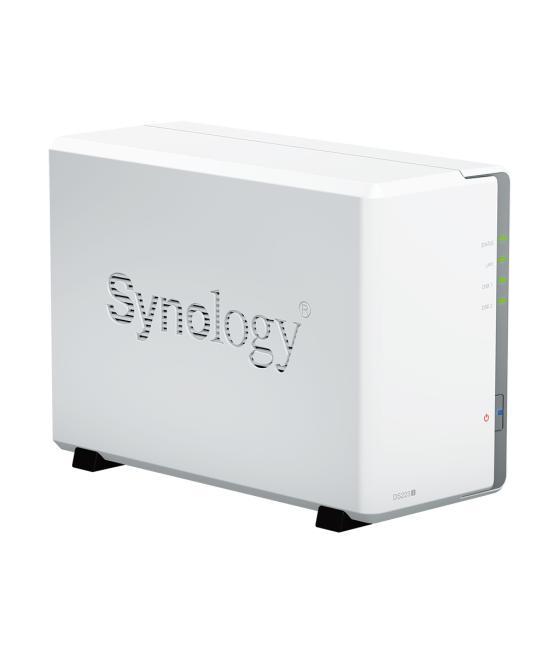 Servidor nas synology disk station ds223j 1gb 2 bahias raid ethernet gigabit