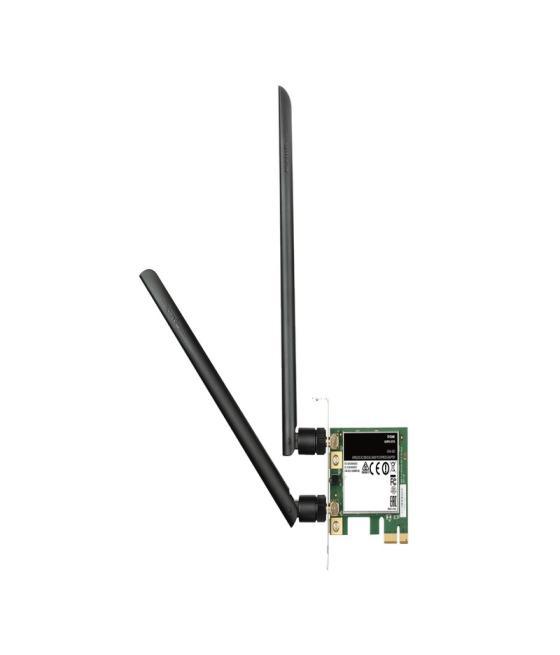 Pci express wifi dualband dlink dwa-582 ac1200 300mb en 2,4ghz y 867mb en 5ghz 2 antenas desmontables