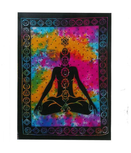 Arte de pared de algodón - Buda chakra