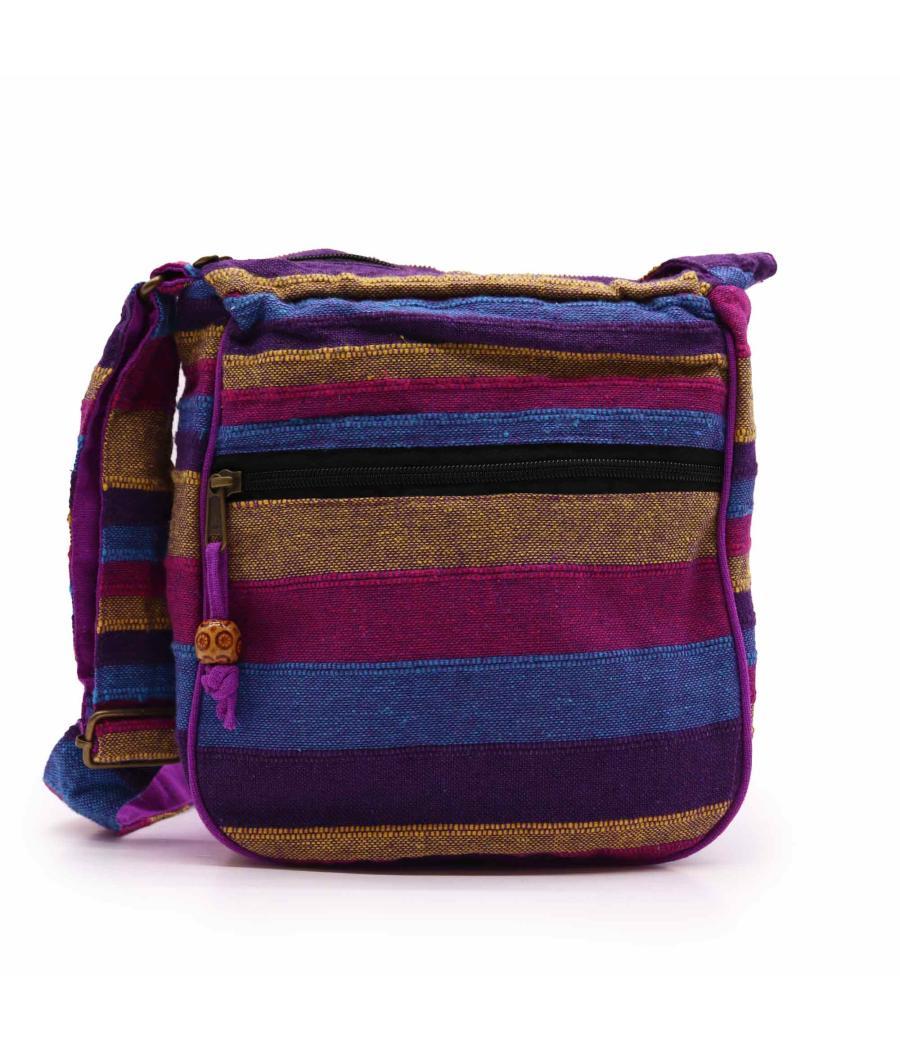 Bolso Bandolera Nepal (Correa Ajustable) - Flores Silvestres