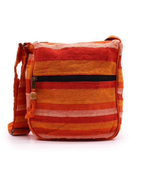 Bolso Bandolera Nepal (Correa Ajustable) - Amanecer Naranja