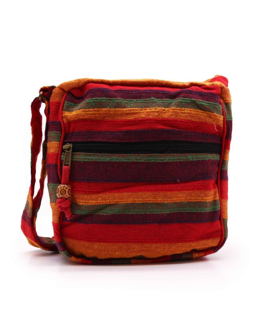 Bolso Bandolera Nepal (Correa Ajustable) - Rojos del atardecer