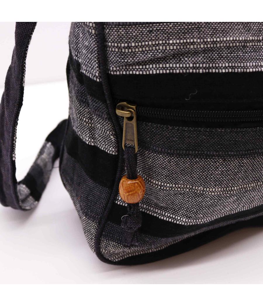 Bolso Bandolera Nepal (Correa Ajustable) - Granito de montaña