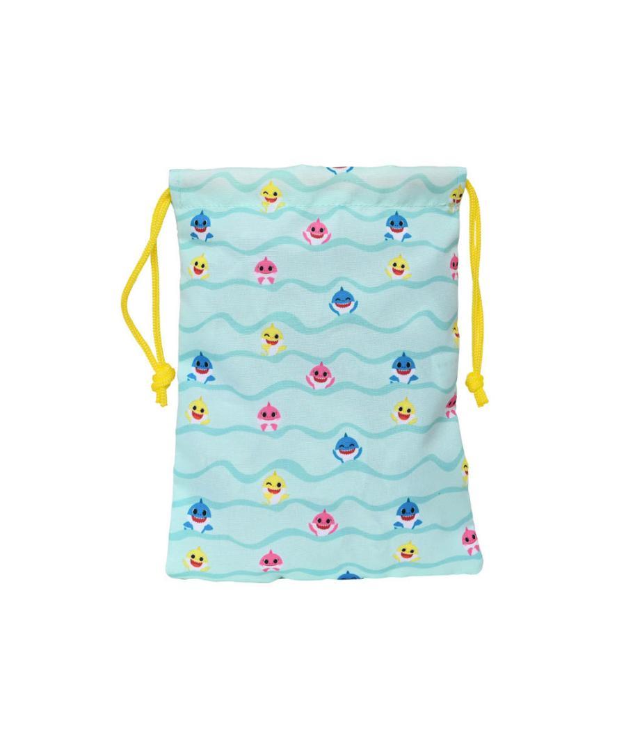 Cartera escolar safta saquito merienda 200x250 mm baby shark beach day