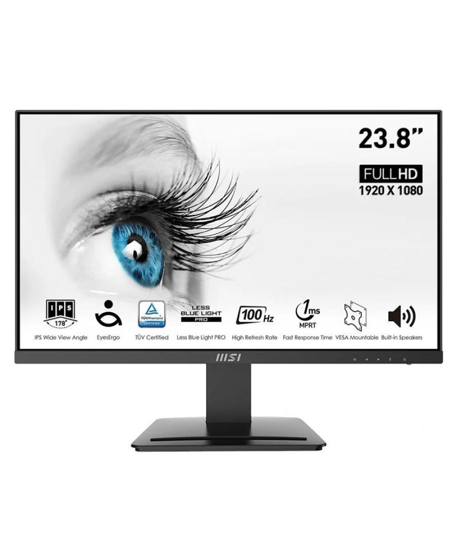 Msi mp243x monitor 23.8" ips fhd 75hz vga hdmi
