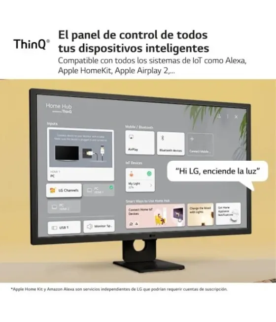 Lg monitor 31.5", 1920 x 1080 (fhd) ips, hdr10, 8ms, 60hz