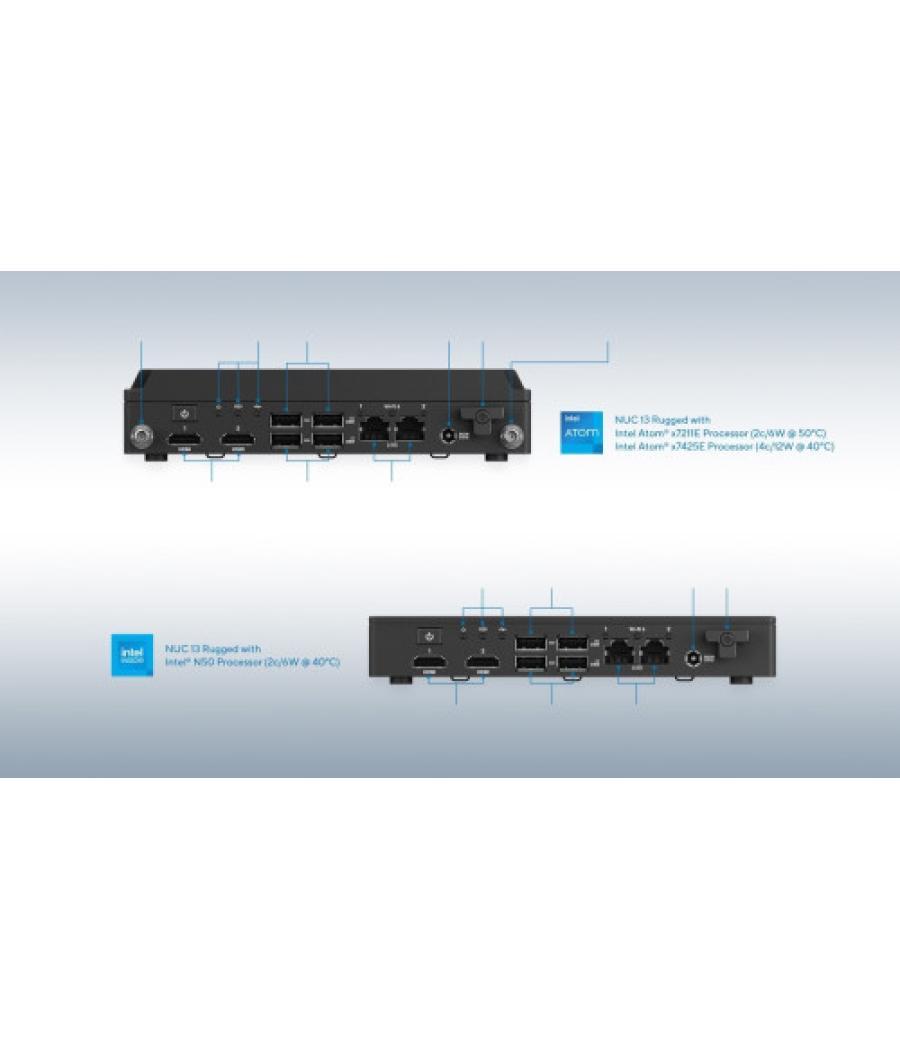 Asus nuc bnuc13brkp200b00i bravo canyon, 64g emmc alder lake-n n50 nocord