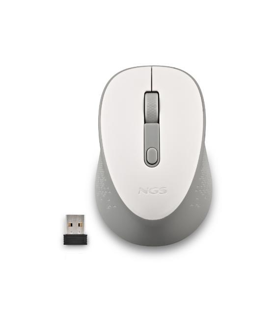 Raton optico wireless dew blanco ngs