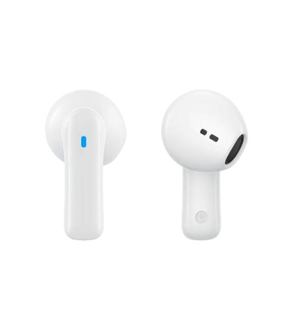 Auriculares bluetooth spc zion 2 play con estuche de carga/ autonomía 7h/ stick corto 30mm/ blancos