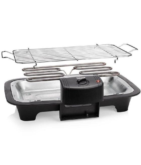 Barbacoa eléctrica tristar bq-2813/ 2000w/ tamaño 380*220mm