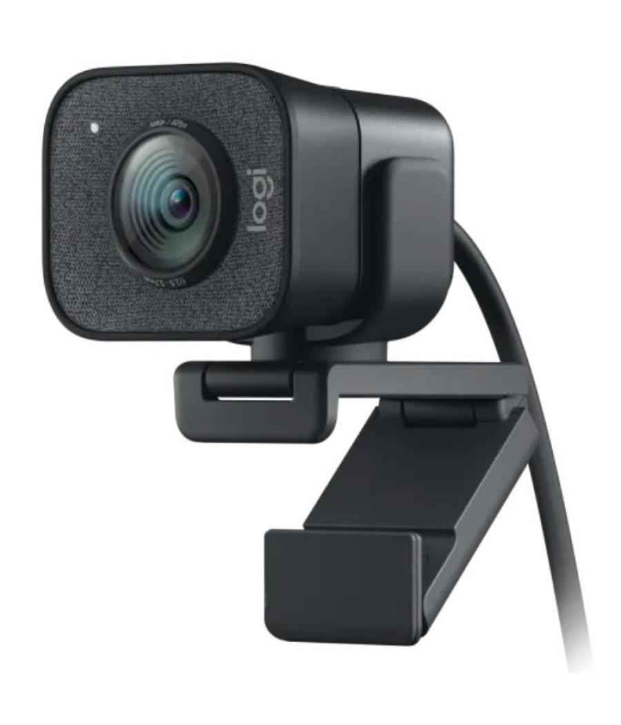 Webcam logitech streamcam/ enfoque automático/ 1920 x 1080 full hd/ negra