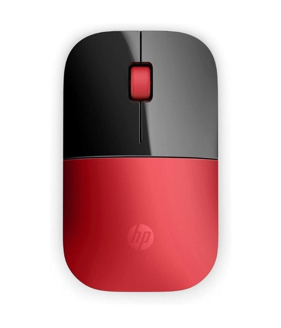 Ratón inalámbrico hp z3700/ hasta 1200/ rojo