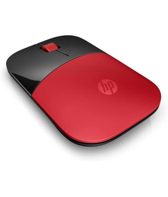 Ratón inalámbrico hp z3700/ hasta 1200/ rojo