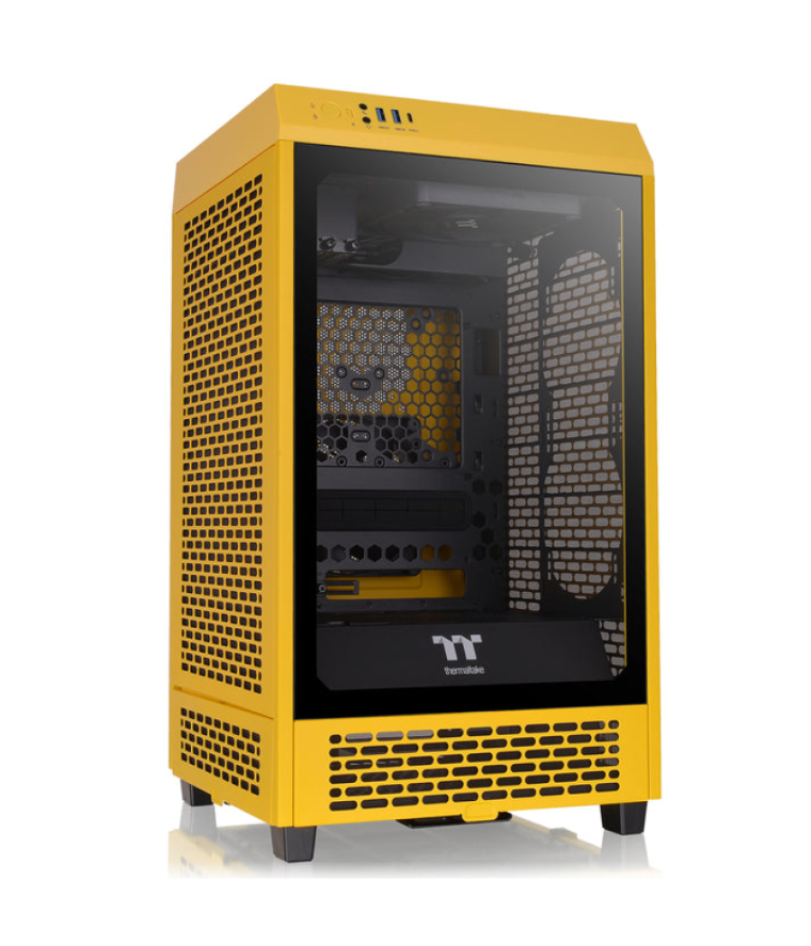 Caja thermaltake the tower 200 bumblebee mini-itx 2xusba 3.2 sin fuente