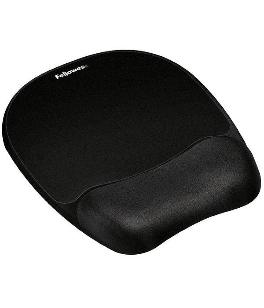 Fellowes alfombrilla con reposamuñecas memory foam negro