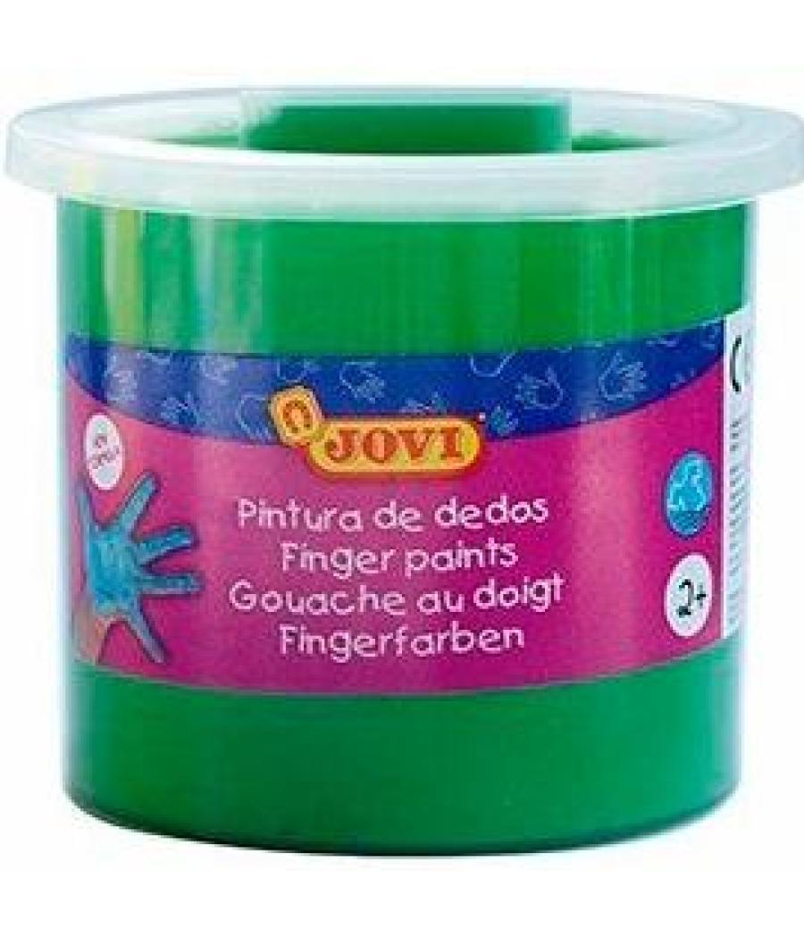 Jovi estuche 5 botes pintura de dedos 125ml verde