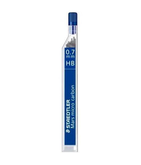 Staedtler minas mars micro carbon 0,7mm hb estuche 12 ud