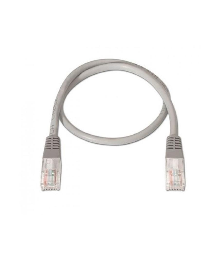 Cable red utp cat5e rj45 aisens 0.5m gris