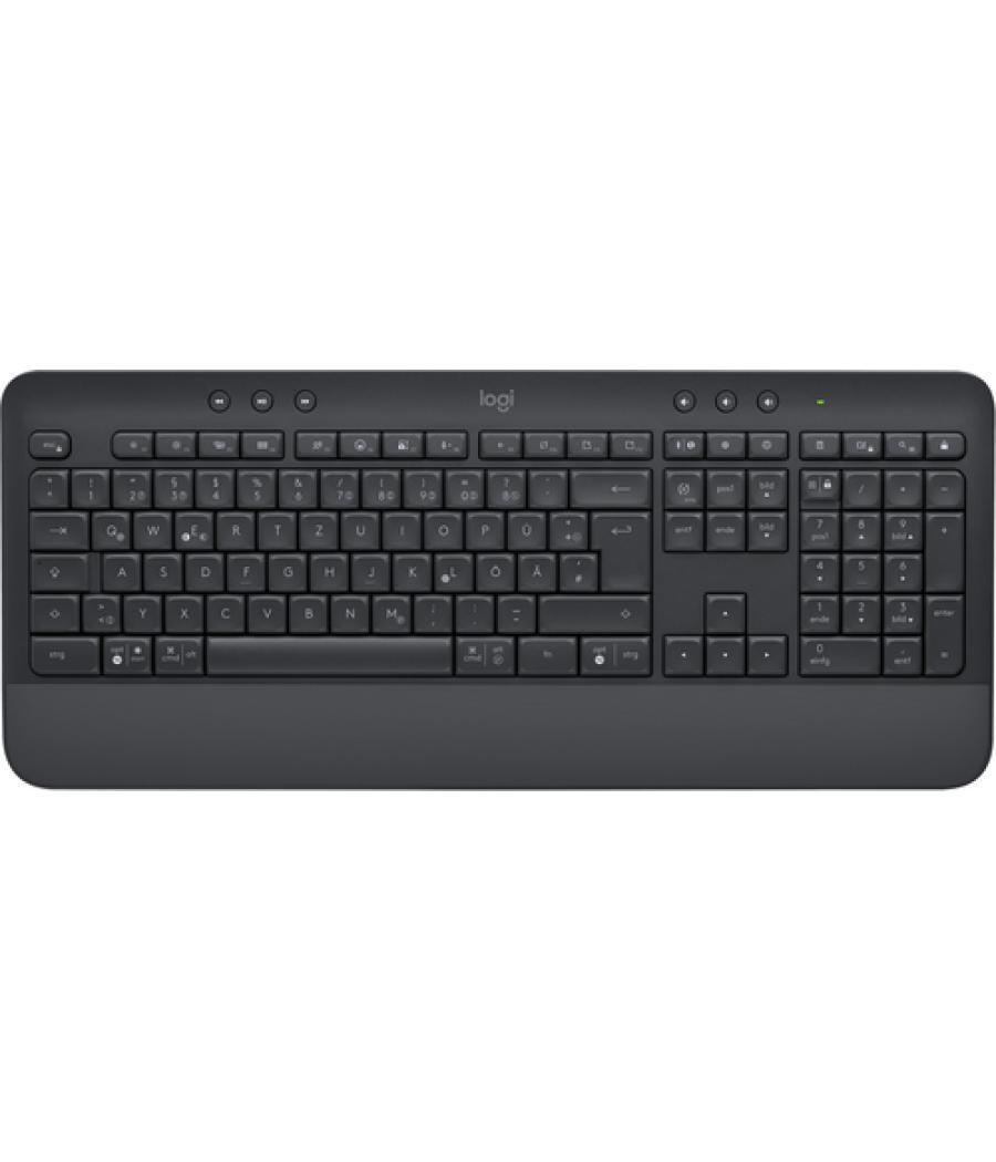 Logitech Signature K650 teclado Bluetooth QWERTZ Alemán Grafito