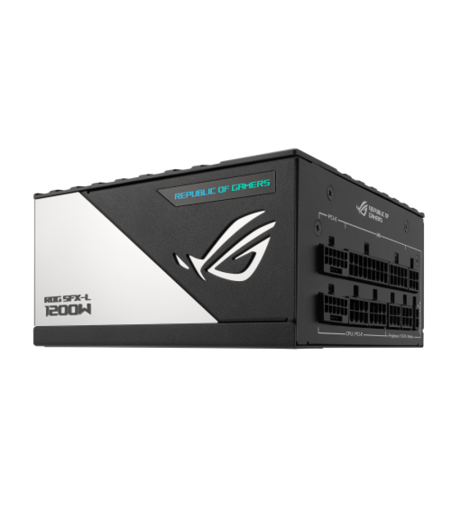 Asus rog -loki-1200t-sfx-l-gaming unidad de fuente de alimentación 1200 w 20+4 pin atx negro, plata
