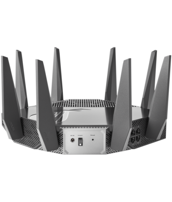 Asus gt-axe11000 router inalámbrico gigabit ethernet tribanda (2.4 ghz / 5 ghz / 6 ghz) negro