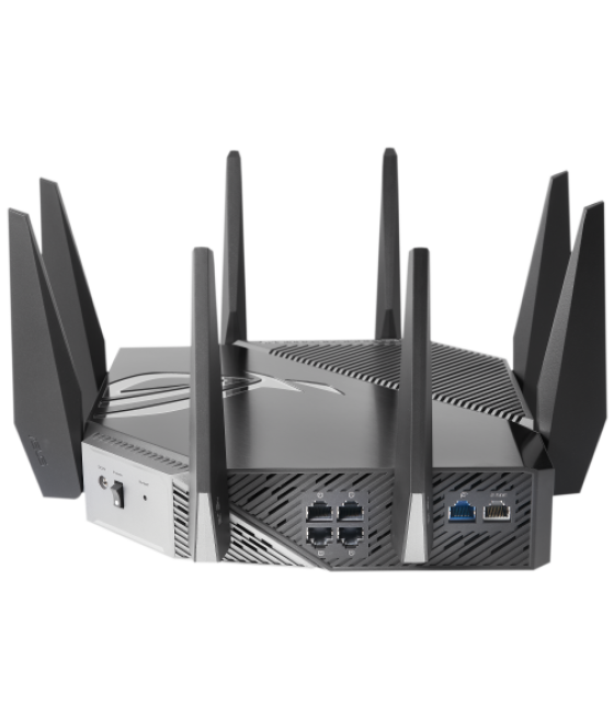 Asus gt-axe11000 router inalámbrico gigabit ethernet tribanda (2.4 ghz / 5 ghz / 6 ghz) negro