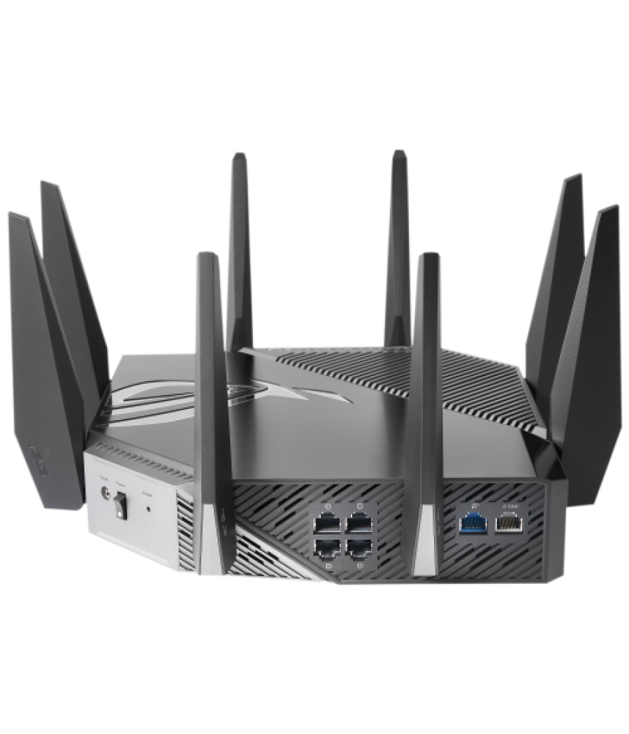 Asus gt-axe11000 router inalámbrico gigabit ethernet tribanda (2.4 ghz / 5 ghz / 6 ghz) negro