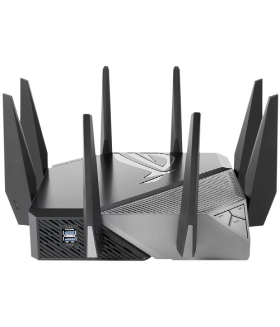 Asus gt-axe11000 router inalámbrico gigabit ethernet tribanda (2.4 ghz / 5 ghz / 6 ghz) negro