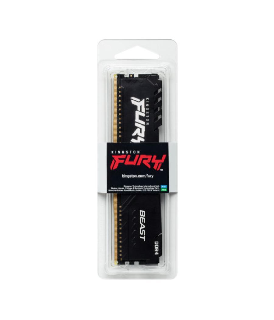 Kingston technology fury beast módulo de memoria 16 gb 1 x 16 gb ddr4 3200 mhz