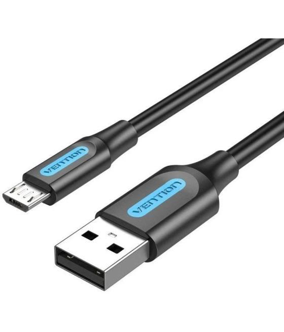 Cable usb 2.0 a micro usb 1.5 m negro vention