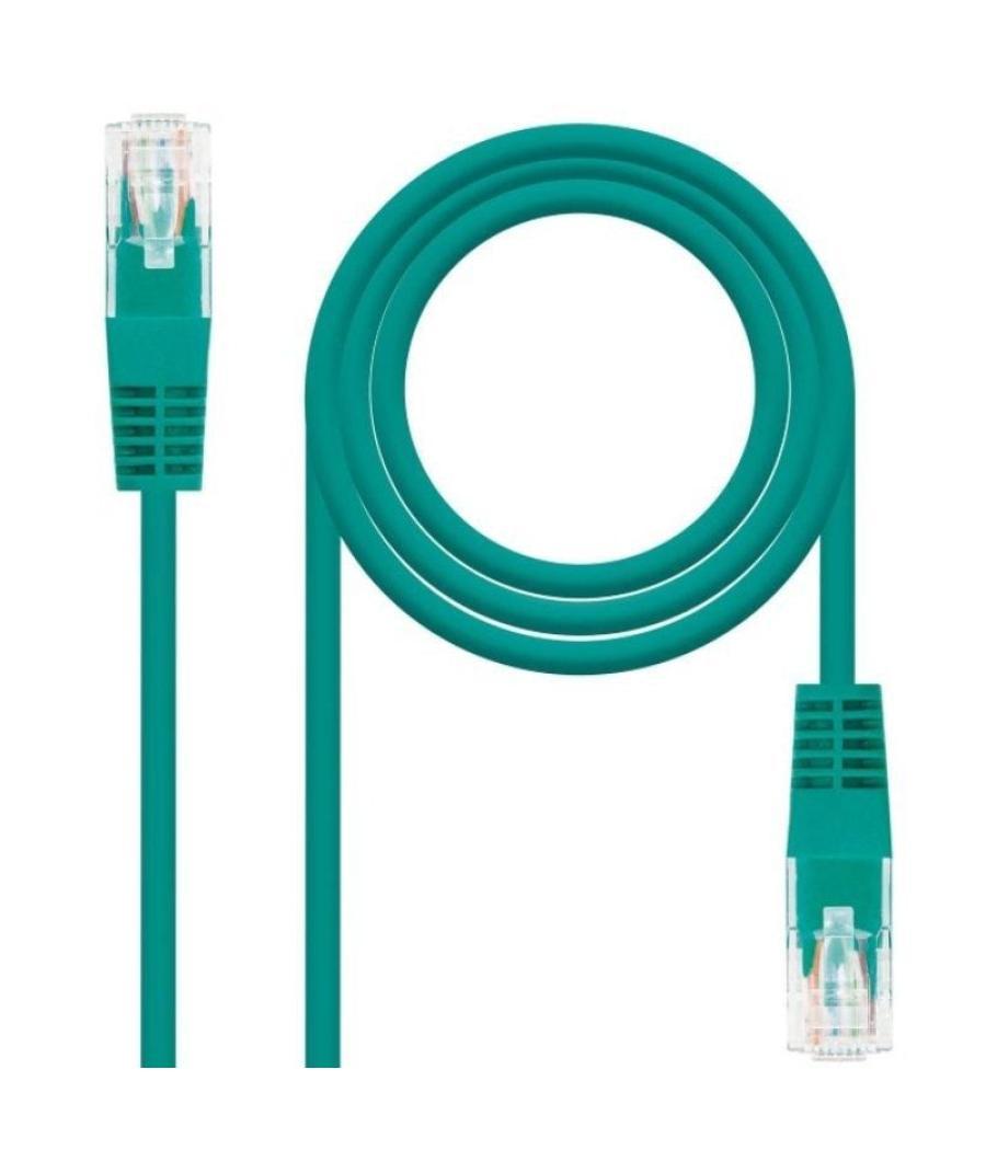 Cable de red rj45 utp nanocable 10.20.0400-l30 cat.6/ 30cm/ verde