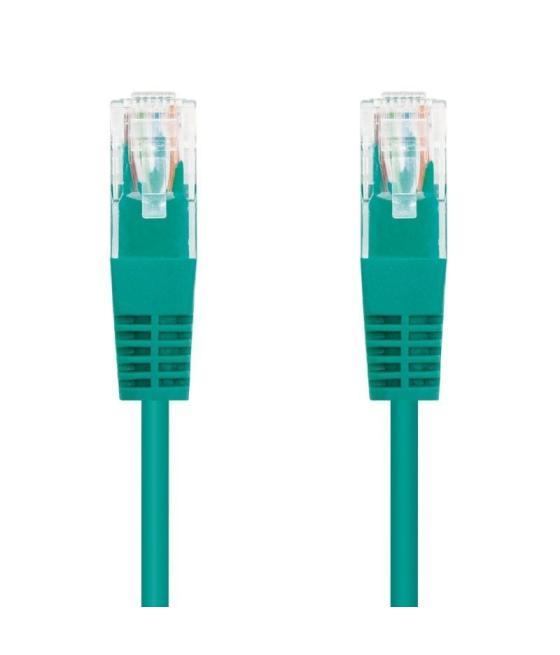 Cable de red rj45 utp nanocable 10.20.0400-l30 cat.6/ 30cm/ verde