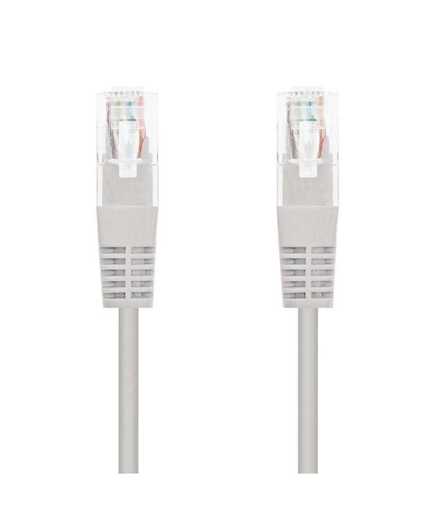 Cable de red rj45 utp nanocable 10.20.0430 cat.6/ 30m/ gris