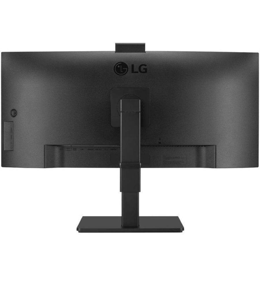 Monitor profesional ultrapanorámico curvo lg 34bq77qc-b 34'/ wqhd/ webcam/ multimedia/ regulable en altura/ negro