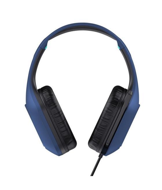 Auriculares gaming con micrófono trust gaming gxt 415 zirox/ jack 3.5/ azules