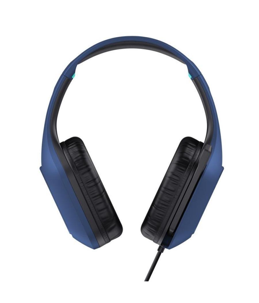 Auriculares gaming con micrófono trust gaming gxt 415 zirox/ jack 3.5/ azules