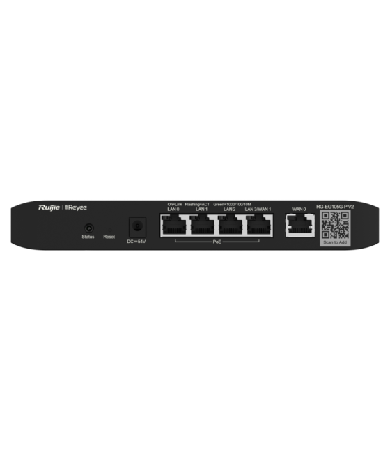 Router ruijie reyee rg-eg105g-p v2 gigabit 4p poe af/at cloud