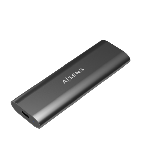 Aisens caja externa m.2 ngff asm2-015gr sata nvme a usb3.1 gen2 gris