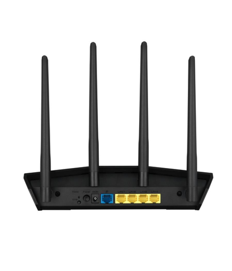 ASUS RT-AX57 router inalámbrico Gigabit Ethernet Doble banda (2,4 GHz / 5 GHz) Negro