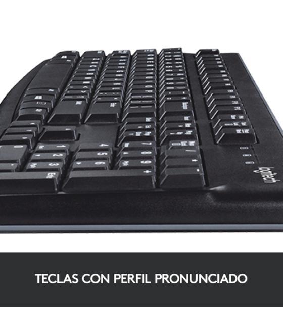 Logitech desktop mk120 - kit teclado - ratón - usb - español