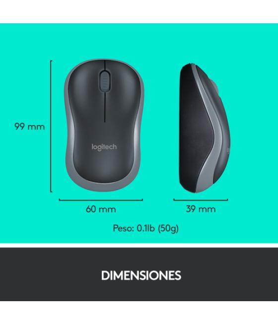 Logitech wireless combo mk270 - juego de teclado y ratón - 2.4 ghz - español