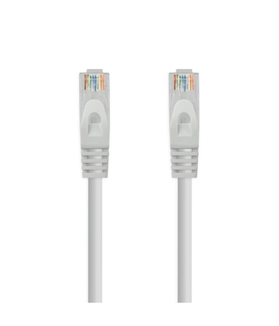 Nanocable - cable de red latiguillo rj45 lszh cat.6a utp awg24 - gris - 1.5m