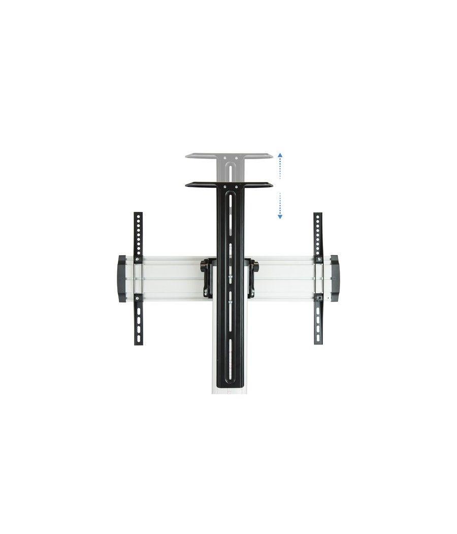 Tooq Soporte TV FS1870M-B Suelo Ruedas 37"-70" Neg - Imagen 7