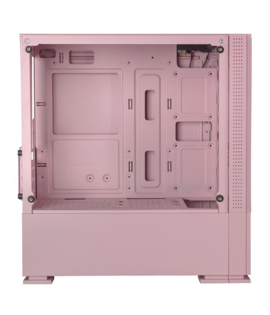 Mars gaming caja mcz premium m-atx 2x frgb rosa