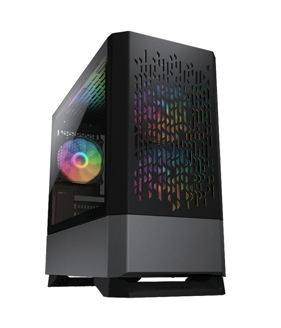 Cougar caja minitorre mg140 air rgb black cristal