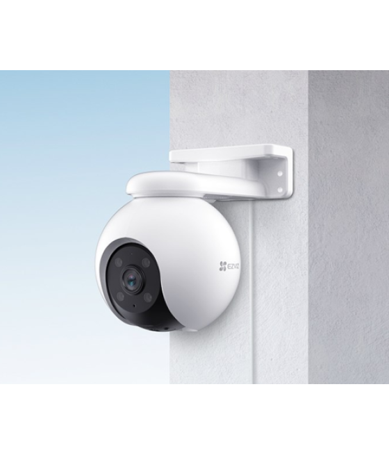 Ezviz h8 pro 3k esférico cámara de seguridad ip interior y exterior 2880 x 1620 pixeles pared/poste