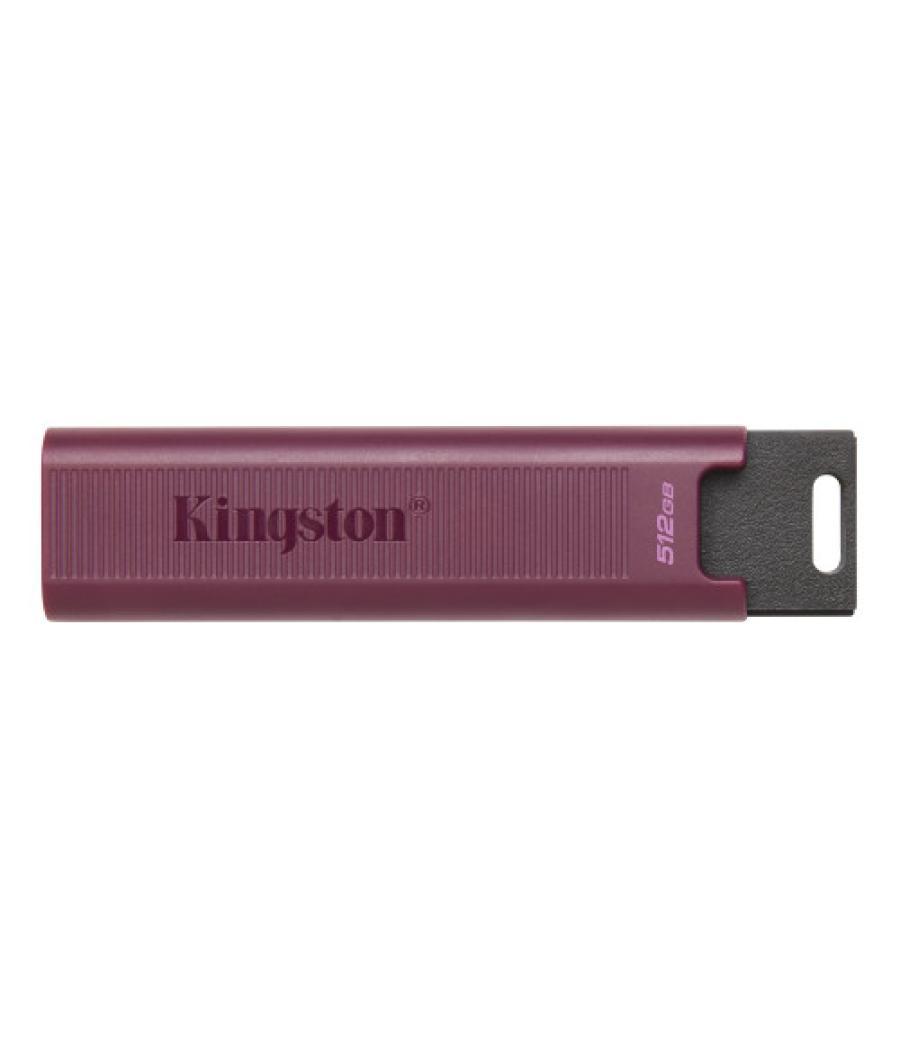 Kingston technology datatraveler max unidad flash usb 512 gb usb tipo a 3.2 gen 2 (3.1 gen 2) rojo