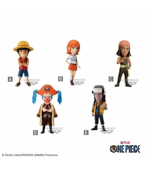 Figura banpresto one piece netflix world collectable vol.1 7cm