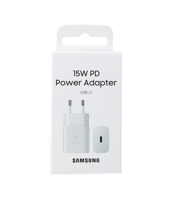 Cargador samsung usb tipo - c 15w sin cable blanco ep - t1510