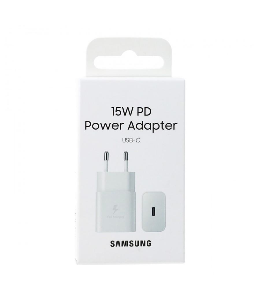 Cargador samsung usb tipo - c 15w sin cable blanco ep - t1510